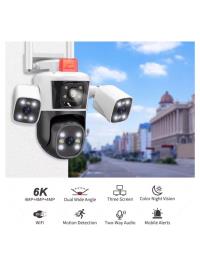 OKAM O-KAM-3023 3MP WiFi PTZ Camera 3.5 inch 23Pcs Dual Light Leds